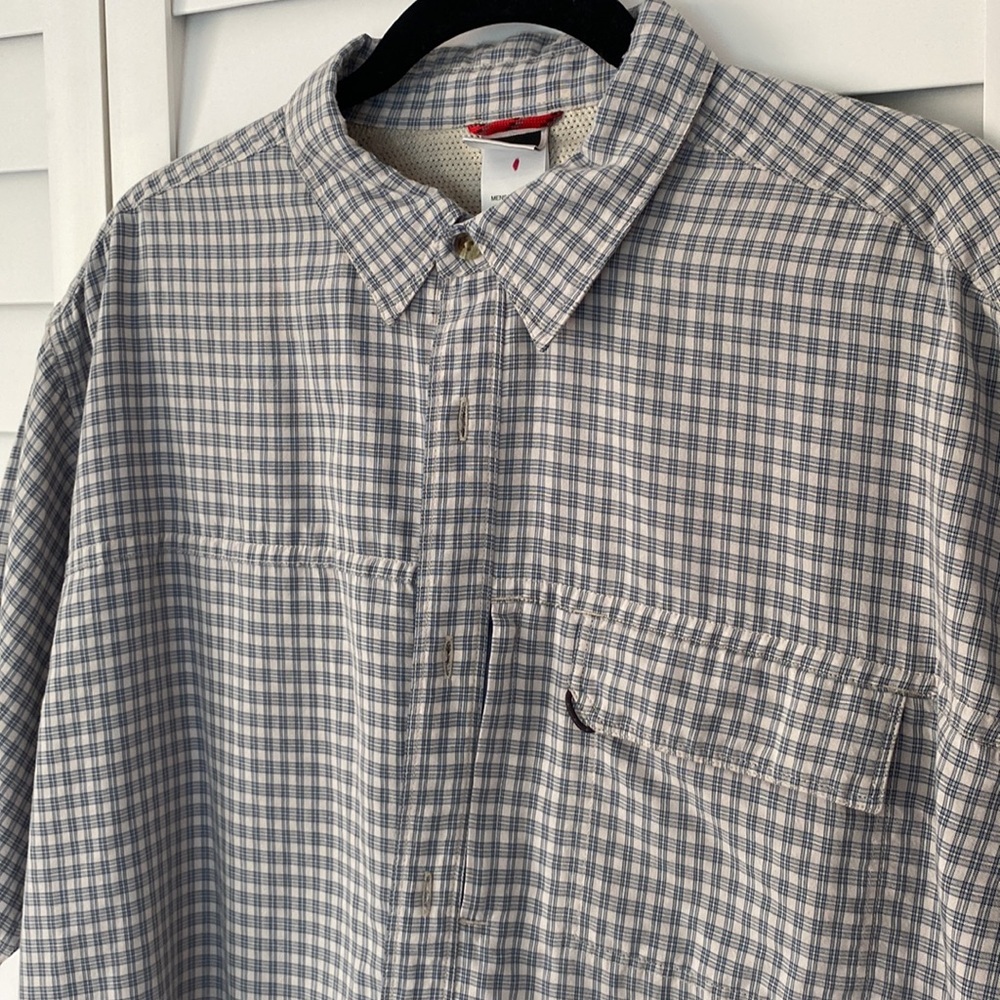The North Face Mens‎ Short Sleeve Button Shirt Size Large - Picture 2 of 10